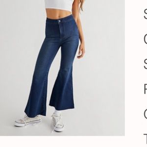 We the free bell bottom jeans